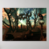 Dunkler Weg zum Licht Poster (Vorne)