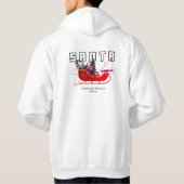 Dunkler Weihnachtshumor Hoodie (Rückseite)
