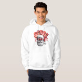 Dunkler Weihnachtshumor Hoodie (Vorne ganz)