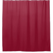 Dunkler Wein RED Solid 930f2d Duschvorhang (Vorderseite)