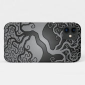 Dunkler Yin Yang Baum Case-Mate iPhone Hülle (Rückseite (Horizontal))