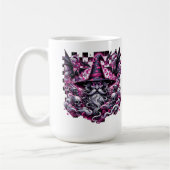 Dunkler Zauberer der Matrix Kaffeetasse (Links)