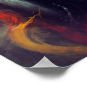 Dunkler Zauberer-Poster Poster (Ecke)