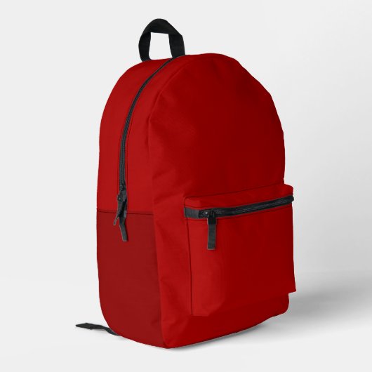 Dunklere Rote Tasche  (Rückseitige Ecke links)