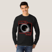 DUNKLERER DUBZ roter Dubstep Tollpatsch T-Shirt (Vorne ganz)