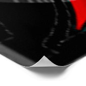 Dunkles 51 Poster (Ecke)