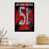 Dunkles 51 Poster (Küche)