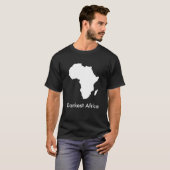 Dunkles Afrika T-Shirt (Vorne ganz)