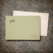 Dunkles Akademie-Botanik-Garten-Lesegeschenk Postkarte