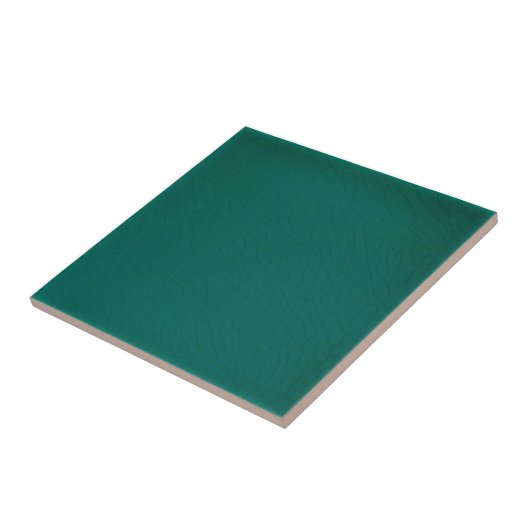 Dunkles Aquamarines mit bzw. Fauz Crackle Finish B Fliese (Seite)