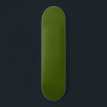 Dunkles Armeegengrün in fester Farbe Skateboard<br><div class="desc">Solid Farbe dunkle Armee grün Design.</div>