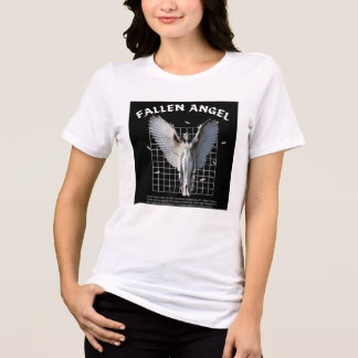 Dunkles Ästhetik-Gefallener-Engel-Goth-Grafik-T-Sh Tri-Blend Shirt