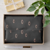 Dunkles Augenmuster-Tissue-Papier Seidenpapier (Geschenk)