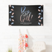 Dunkles Banner für das nächtliche Party des Geschl (Insitu)