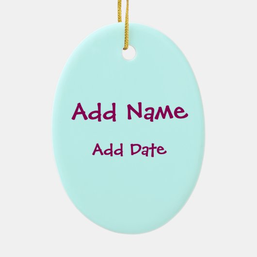 Dunkles Bikermädchen Keramikornament (Hinten)