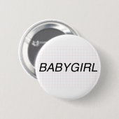 Dunkles blasses Tumblr Button (Vorne & Hinten)