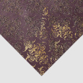 Dunkles Boudoir Seidenpapier (Ausschnitt)