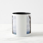 Dunkles Brown-Pferd Tasse (Zentrum)