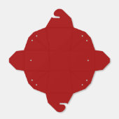 Dunkles Candy Apfel Rot Uni-Farbe Geschenkschachtel (Ungefaltet)