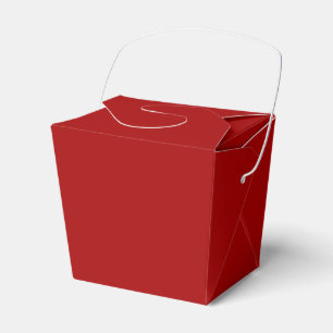 Dunkles Candy Apfel Rot Uni-Farbe Geschenkschachtel