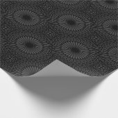 Dunkles Chakra Geschenkpapier (Ecke)
