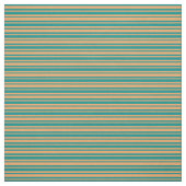 Dunkles Cyan- und Braunfarbenes Streifenmuster Stoff (Muster)