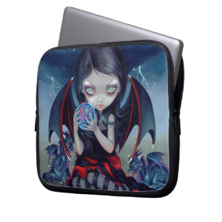 "Dunkles Dragonling" Elektronik-Tasche Laptopschutzhülle