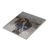 Dunkles Dusky Couple Foto mit Sternen für Weihnach Fliese (Seite)