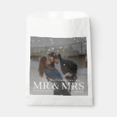 Dunkles Dusky Couple Foto mit Sternen für Weihnach Geschenktütchen (Vorderseite)