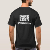 Dunkles Eden-Logo T-Shirt (Rückseite)