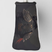 Dunkles einsamurai-Kriegerdesign Golf Headcover (Rotieren 90)