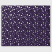 Dunkles Emo Muster mit Paint Geschenkpapier (Flach)