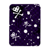 Dunkles Emo Muster mit Paint Magnet (Vertikal)