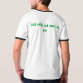 Dunkles Engels-T-Shirt T-Shirt (Rückseite)