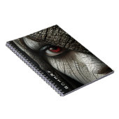 Dunkles Fantasy-Skizzenbuch Spiralblock Notizblock (Rechte Seite)