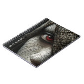 Dunkles Fantasy-Skizzenbuch Spiralblock Notizblock (Linke Seite)