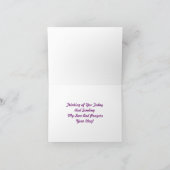 Dunkles Frack Fütternd auf Klee Karte (Innenseite)