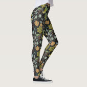 Dunkles Frühjahrsmuster Leggings (Rechts)
