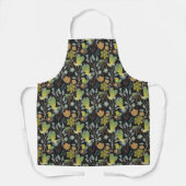 Dunkles Frühjahrsmuster Schürze (Vorderseite)
