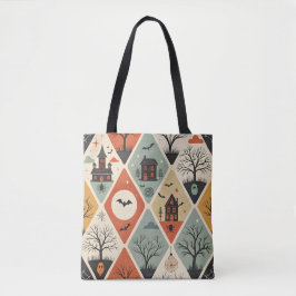 Dunkles Geistermuster Tasche
