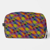 Dunkles Geometrisches - Dopp Kit Waschbeutel (Vorderseite)