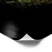 Dunkles Glück des Heiligen Patrick Poster (Ecke)