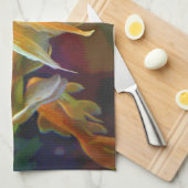 Dunkles Goldfisch-Tuch Geschirrtuch (Viertel Falte)