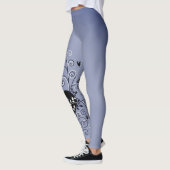 Dunkles gotisches abstraktes wunderliches örtlich leggings (Links)