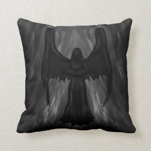 dunkles gotisches Engel pilow Kissen