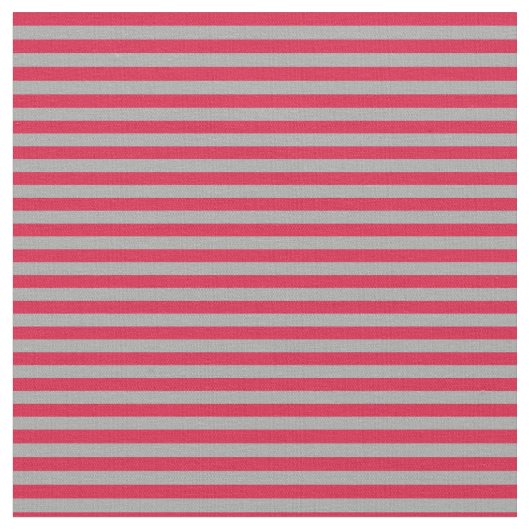 Dunkles Grau und Crimson Stripes Stoff (Nahaufnahme)