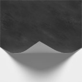 Dunkles Halloween Chalk Board Geschenkpapier (Ecke)