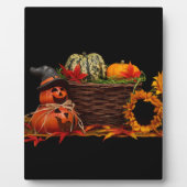 Dunkles Halloween-Design Fotoplatte (Vorderseite)