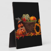 Dunkles Halloween-Design Fotoplatte (Seite)