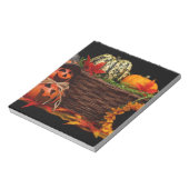 Dunkles Halloween-Design Notizblock (Rotiert)